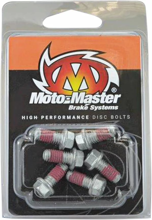 MOTO-MASTER BOLTS M6X13 HEX